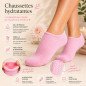 Chaussettes spa roses Chaussettes spa roses