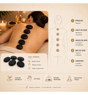Zenaterra-Set de 5 pierres chaudes de massage-Sun&Sia-Massage