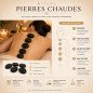 Set de 5 pierres chaudes de massage