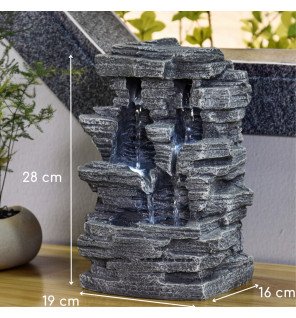 Zenaterra-Grand Canyon - Fontaine d'intérieur Nature-Zen'Light-Fontaines Nature