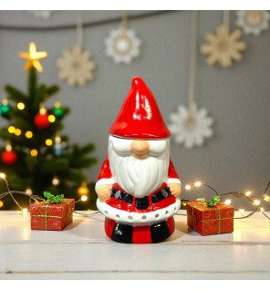  détail de la texture lisse et brillante de la céramique du brûle-parfum