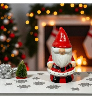  mise en scène du brûle-parfum avec des senteurs hivernales diffusées dans la pièce