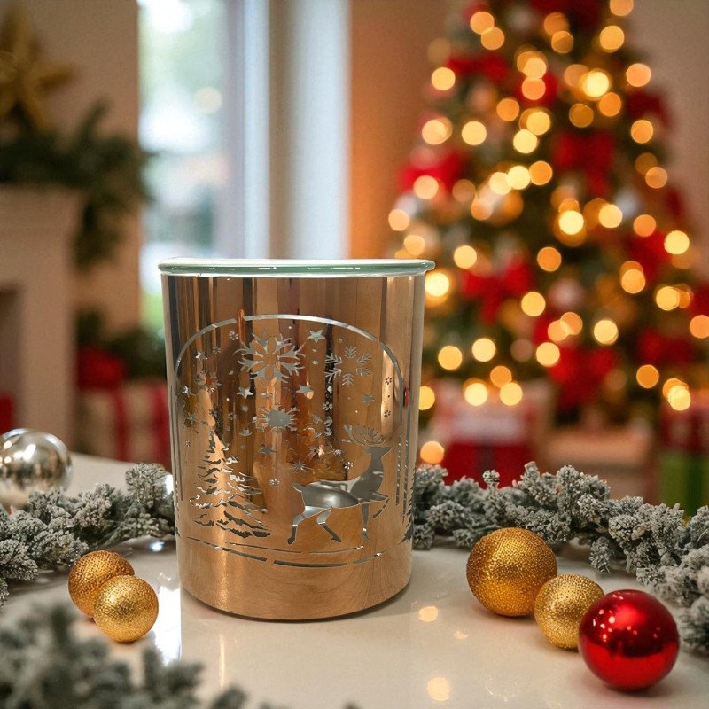 Arche de Noël - Brûle-Parfum en métal cuivré Arche de Noël - Brûle-Parfum en métal cuivré