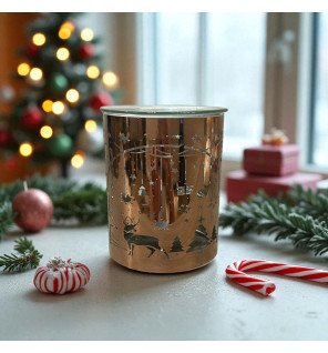  détail du support à bougie sous l’arche pour une diffusion optimale des senteurs