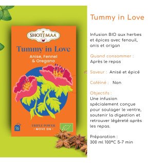 Tisane Tummy in Love Bio – Infusion Confort Digestif