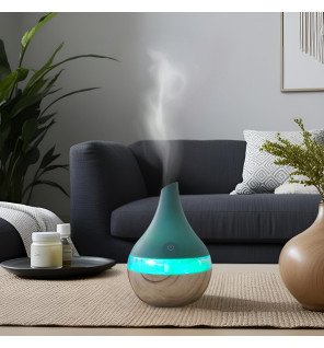  diffuseur alma utilisé pendant une séance de méditation pour une ambiance relaxante