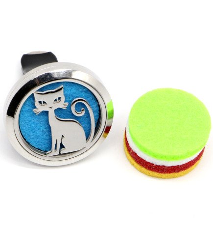 Diffuseur pour voiture Chat - Clip'Arôme