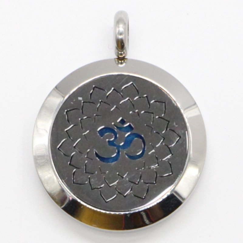 Collier diffuseur Aum bijoux aromathérapie