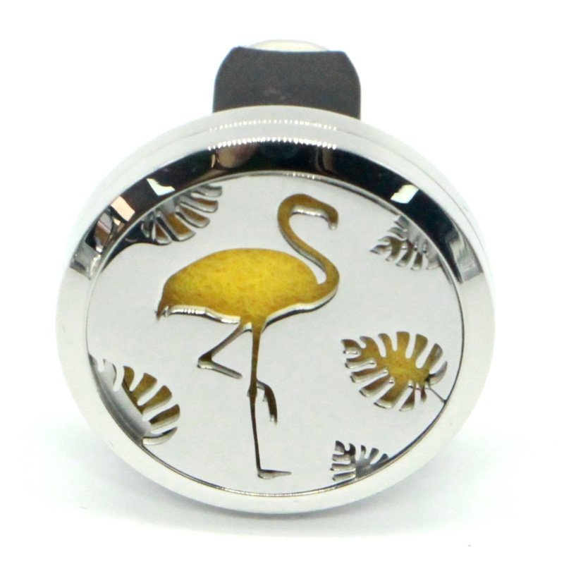 Diffuseur pour voiture Flamant rose - Clip'Arôme Diffuseur pour voiture Flamant rose - Clip'Arôme