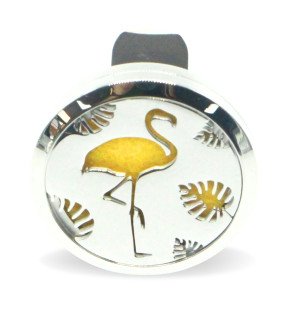  détail du mécanisme de fixation du diffuseur à clip pour huiles essentielles