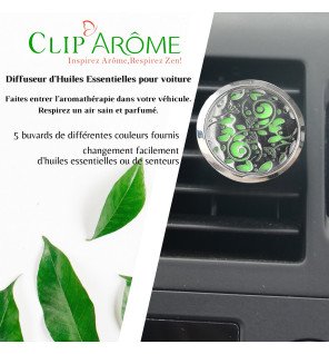  ambiance relaxante créée par le diffuseur forêt enchantée dans l’habitacle