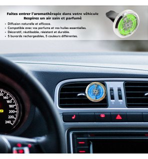  ambiance zen dans l’habitacle grâce au diffuseur pour huiles essentielles