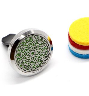 Diffuseur pour voiture Mandala - Clip'Arôme