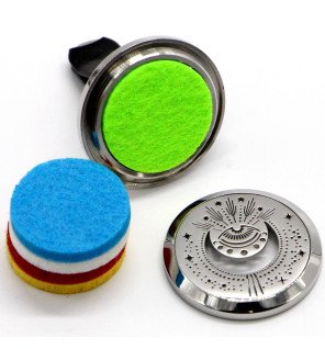  accessoire d’aromathérapie élégant installé dans l’habitacle d’un véhicule