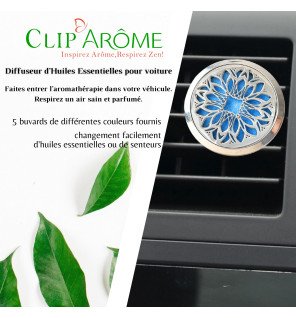  diffuseur d’huiles essentielles pour voiture créant une ambiance relaxante lors des trajets