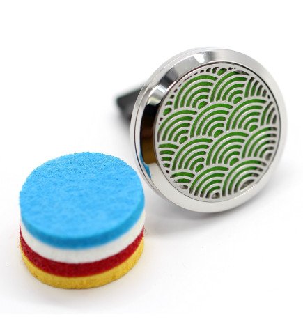 Diffuseur pour voiture Vague zen - Clip'Arôme