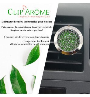  vue rapprochée du diffuseur installé dans une voiture moderne