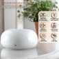 ZenCeram Blanc - Diffuseur d'huiles essentielles par chaleur douce