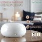 ZenCeram Blanc - Diffuseur d'huiles essentielles par chaleur douce