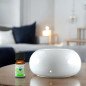 ZenCeram Blanc - Diffuseur d'huiles essentielles par chaleur douce