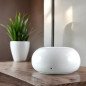 ZenCeram Blanc - Diffuseur d'huiles essentielles par chaleur douce