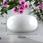 ZenCeram Blanc - Diffuseur d'huiles essentielles par chaleur douce