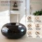 ZenCeram Noir - Diffuseur d'huiles essentielles par chaleur douce ZenCeram Noir - Diffuseur d'huiles essentielles par chaleur douce