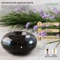 ZenCeram Noir - Diffuseur d'huiles essentielles par chaleur douce ZenCeram Noir - Diffuseur d'huiles essentielles par chaleur douce