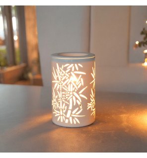  détail du diffuseur montrant la texture naturelle de la céramique