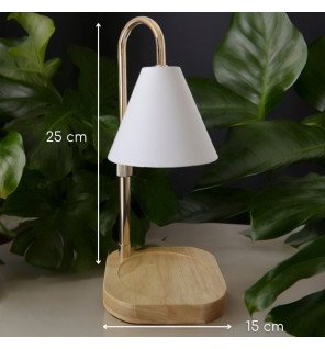  diffuseur de bougies parfumées en action diffusant un parfum subtil dans une pièce