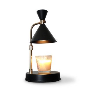  lampe diffuseur de bougie parfumée avec accessoires décoratifs autour pour une atmosphère relaxante