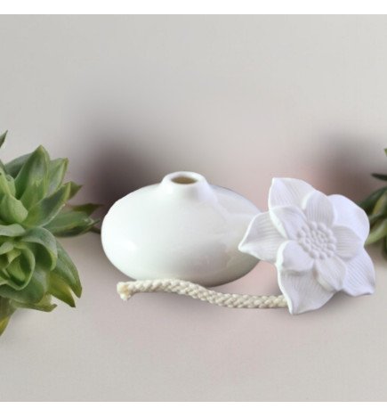 Diffuseur par capillarité Narcisse blanc