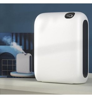  appareil compact pour diffusion d’arômes avec écran lcd affichant les réglages