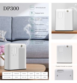 DP300 - Diffuseur Haute Performance - Espaces Commerciaux et Bureaux