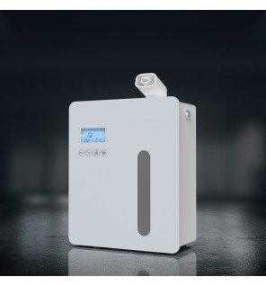 diffuseur grande surface dp450 zen'arôme posé sur une table dans un espace professionnel moderne