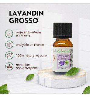 Lavandin Grosso - Huile essentielle - 10 ml
