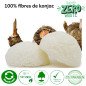 Éponge Konjac pour visage nature zéro déchet Éponge Konjac pour visage nature zéro déchet