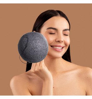  éponge konjac humide prête à l’emploi pour un nettoyage doux du visage
