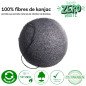 Éponge Konjac pour visage au charbon de bambou zéro déchet Éponge Konjac pour visage au charbon de bambou zéro déchet