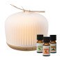 Diffuseur Origin verre & bois + 3 Huiles essentielles 100% pures Diffuseur Origin verre & bois + 3 Huiles essentielles 100% pures