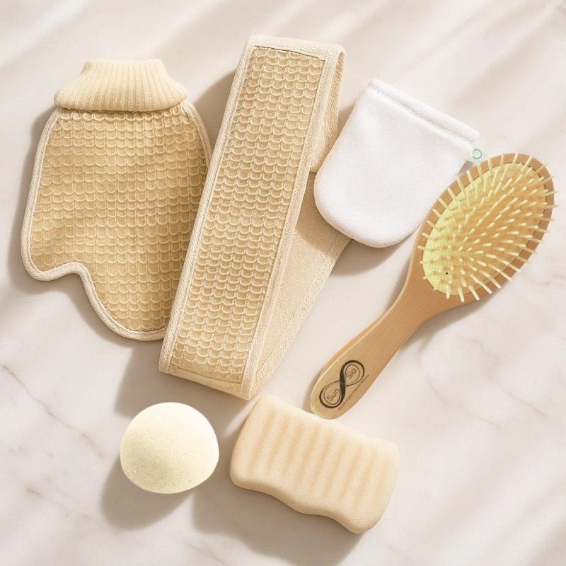 Les Essentiels de Salle de Bain - Coffret de 6 produits naturels pour une peau saine Les Essentiels de Salle de Bain - Coffret de 6 produits naturels pour une peau saine