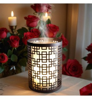  détail du bouton de commande du diffuseur vela pour montrer la facilité d'utilisation