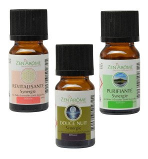  coffret cadeau zen’arôme avec diffuseur volupsia et synergies pour offrir du bien-être