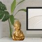 Statue Bébé Bouddha Doré en Méditation