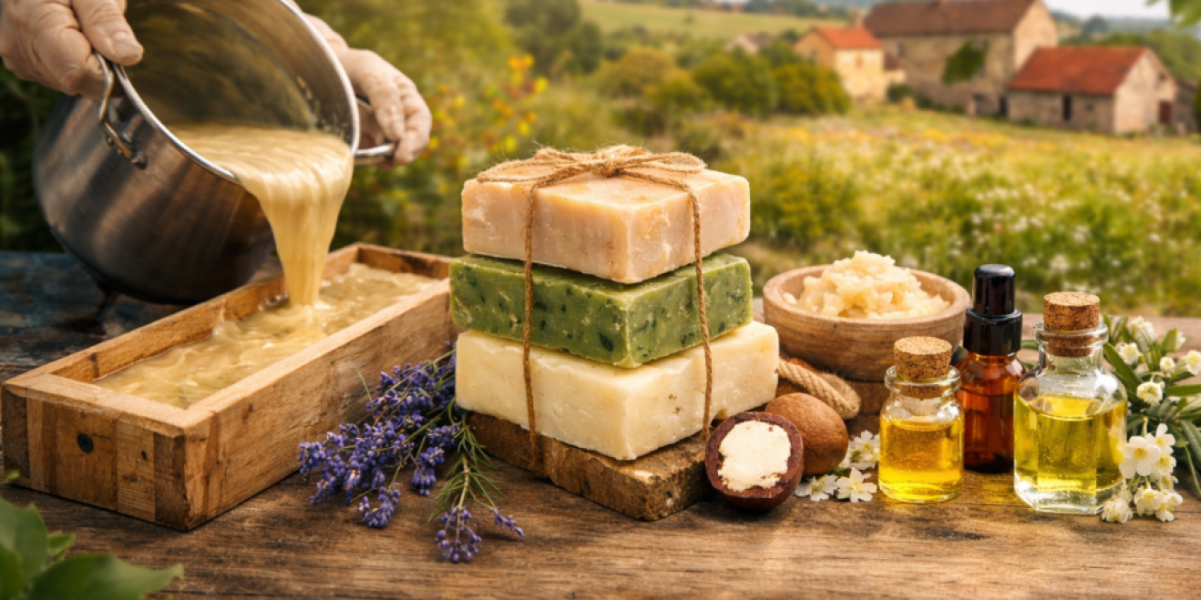 Comment sont fabriqués nos savons bio et 100 % français ?