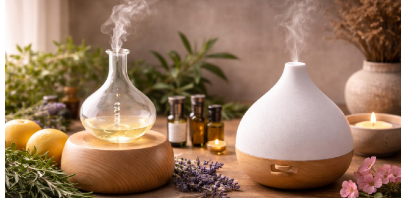 Quelle technologie de diffusion choisir pour les huiles essentielles ?