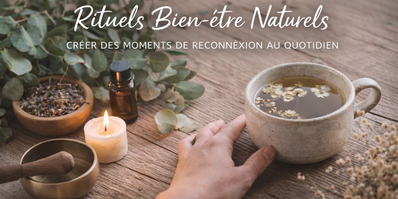Rituels bien-être naturels : créer des moments de reconnexion au quotidien