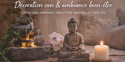 Décoration zen : créer une ambiance bien-être naturelle chez soi