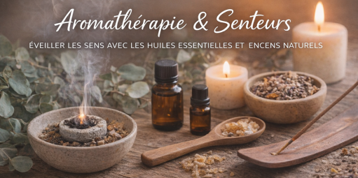 Aromathérapie & senteurs : éveiller les sens et apaiser l’esprit naturellement